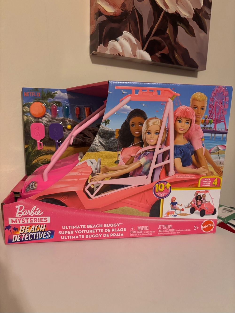 Barbie Ultimate Beach Buggy Pink and Purple Playset